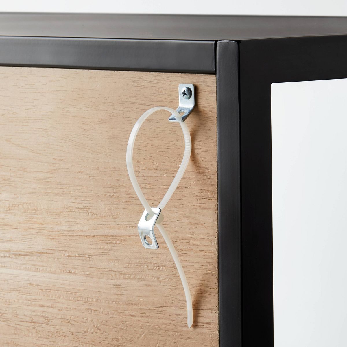 Crystal Cove Glass TV Stand for TVs up to 59