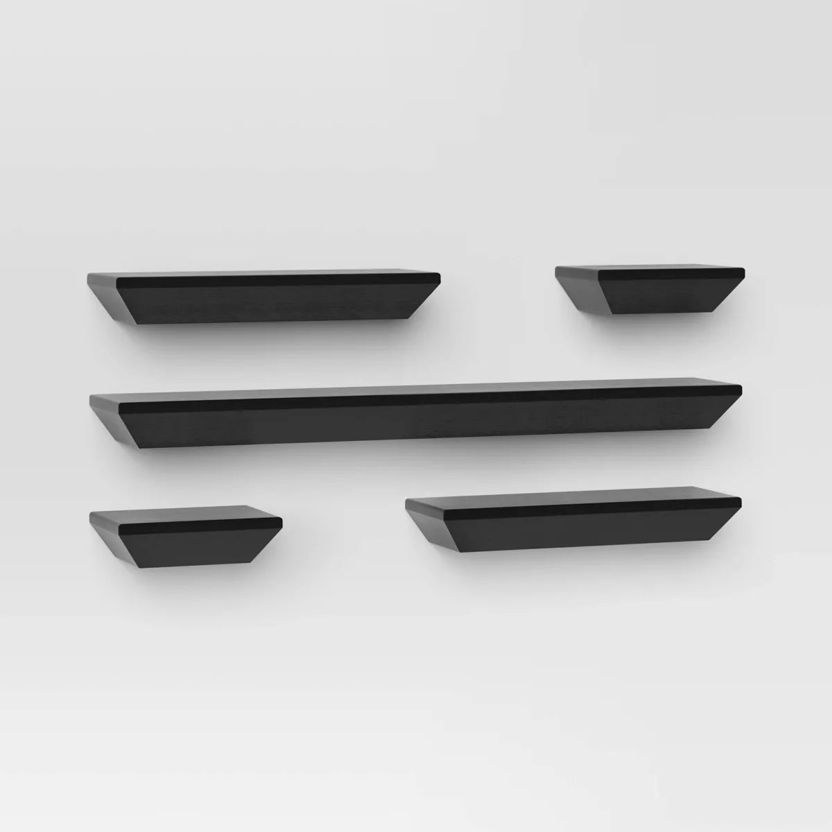 Wedge Shelves Black