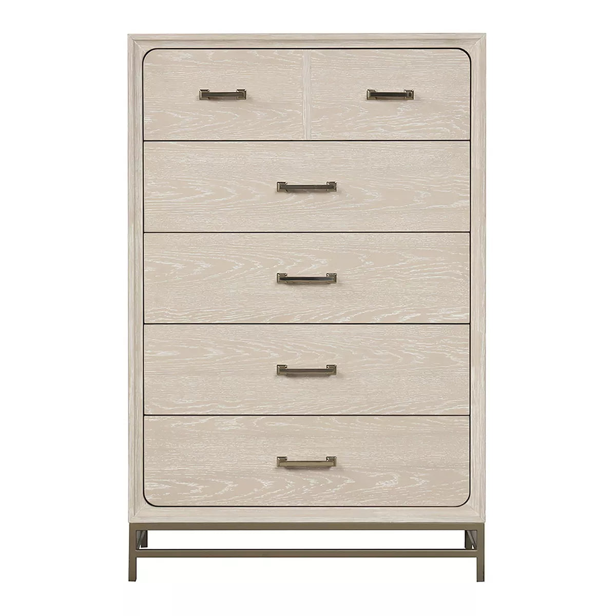 Boho 5 Drawer Oak
