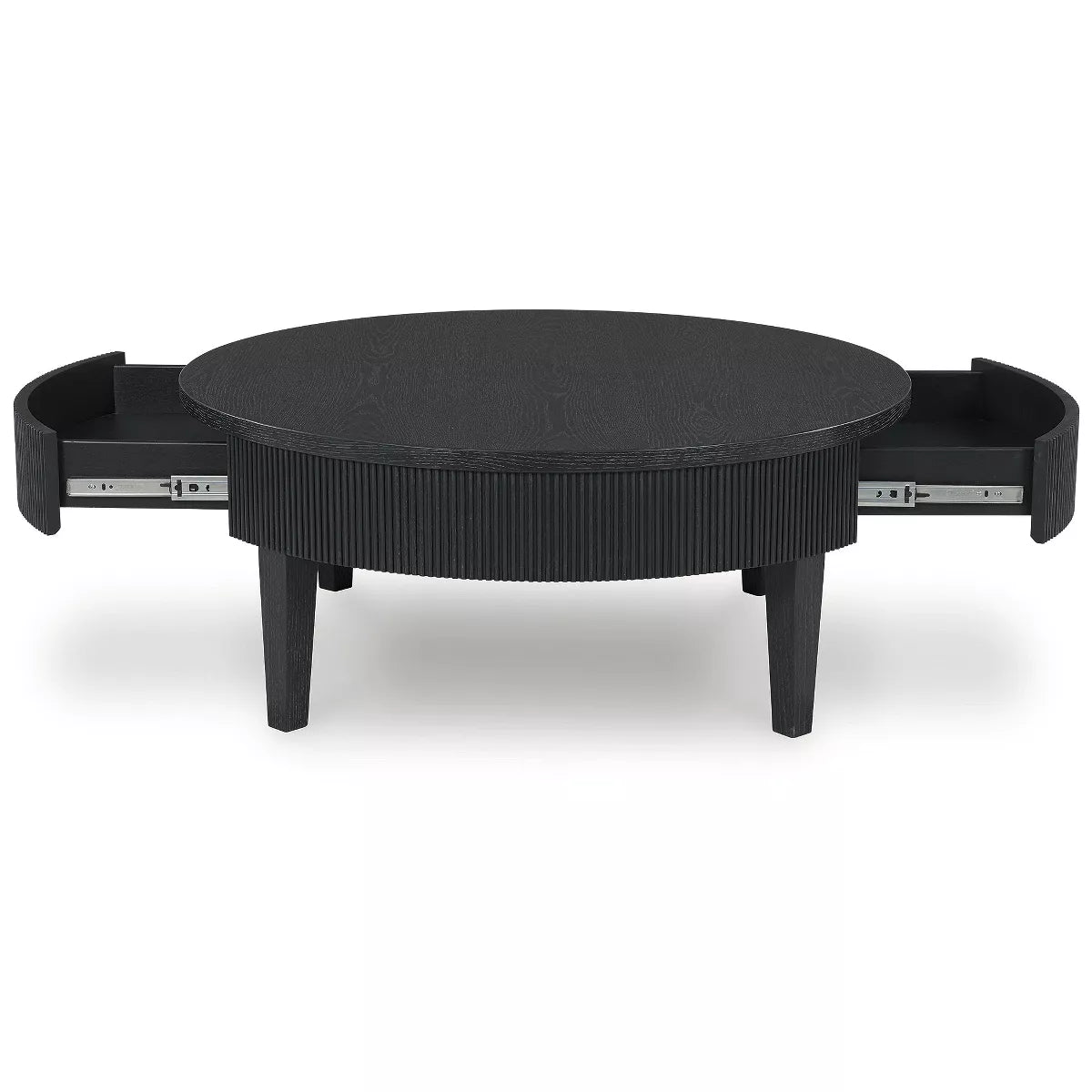 Round Coffee Table with Storage