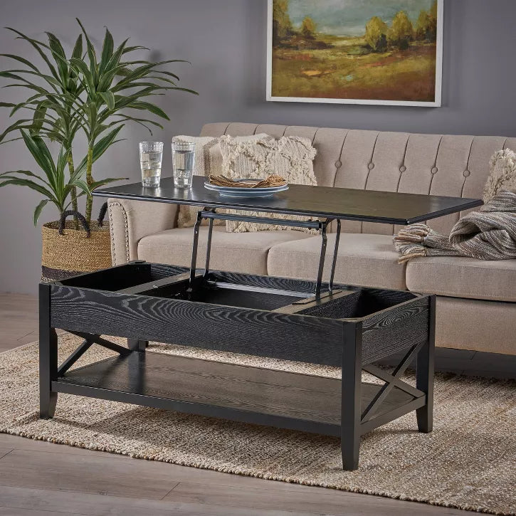 Decatur Farmhouse Lift Top Coffee Table 