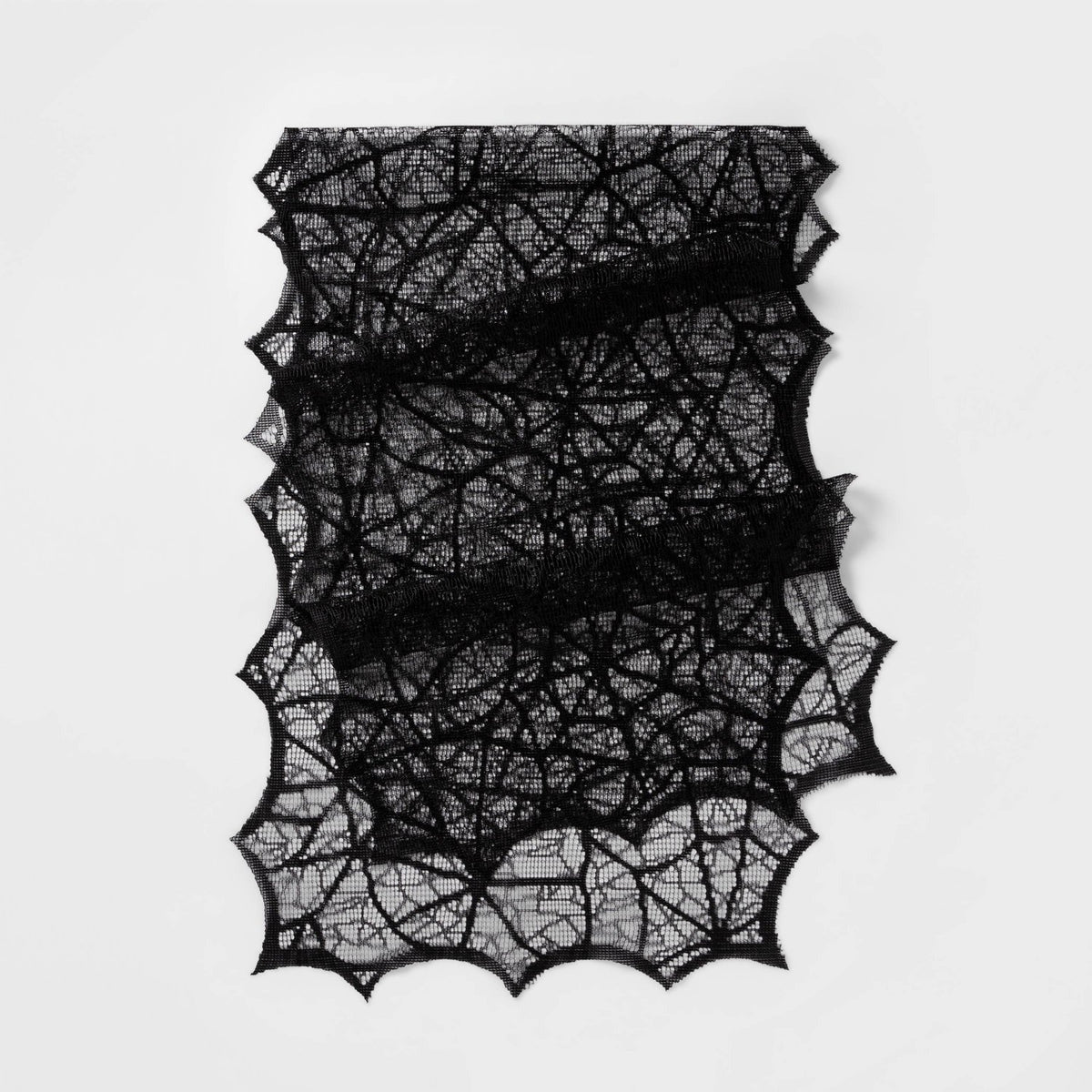14 x 48 Inch Lace Halloween Table Runner - image 1