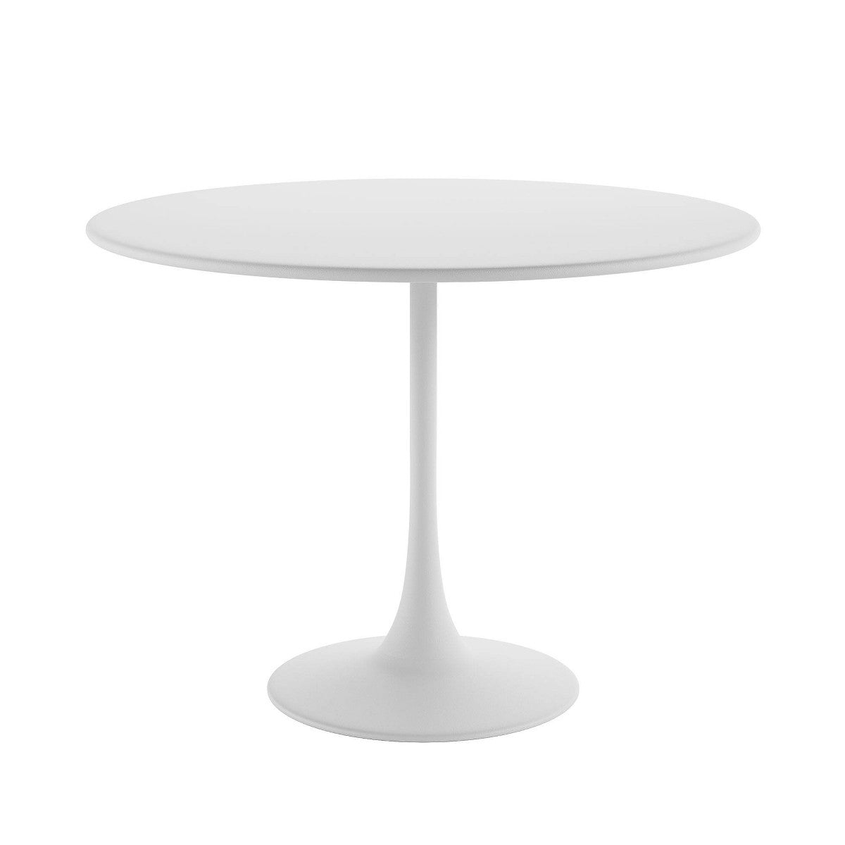 Kurv Round Bistro Dining Table White