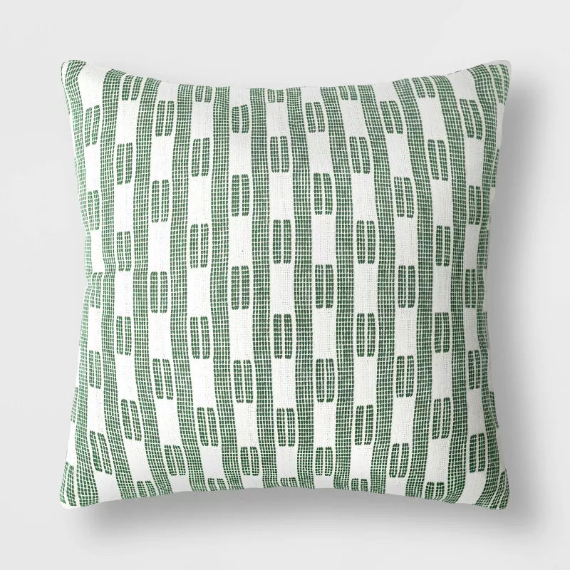 Dash Square Throw Pillow