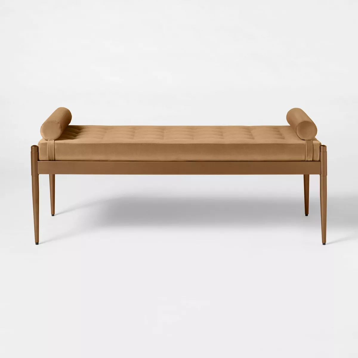 Bolster Tufted Bench