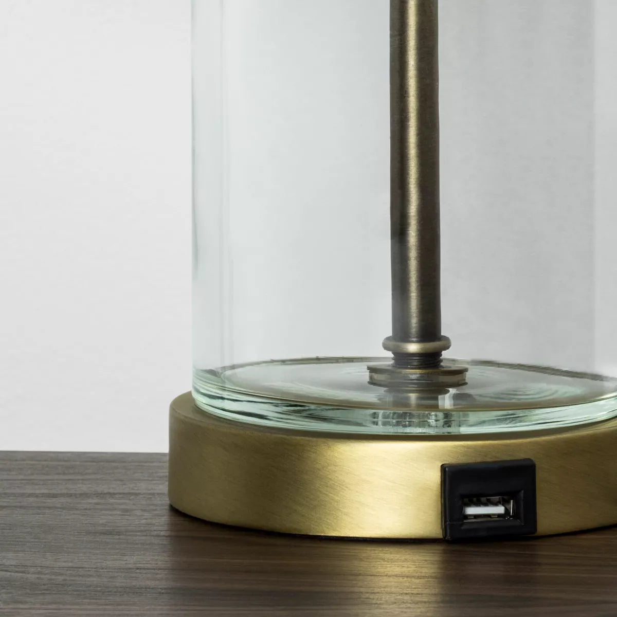 USB Table Lamp Brass