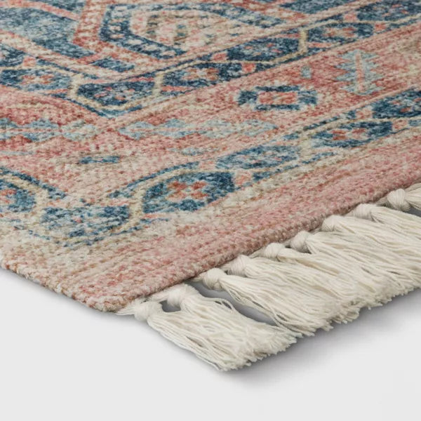 Fringed Medallion Area Rug