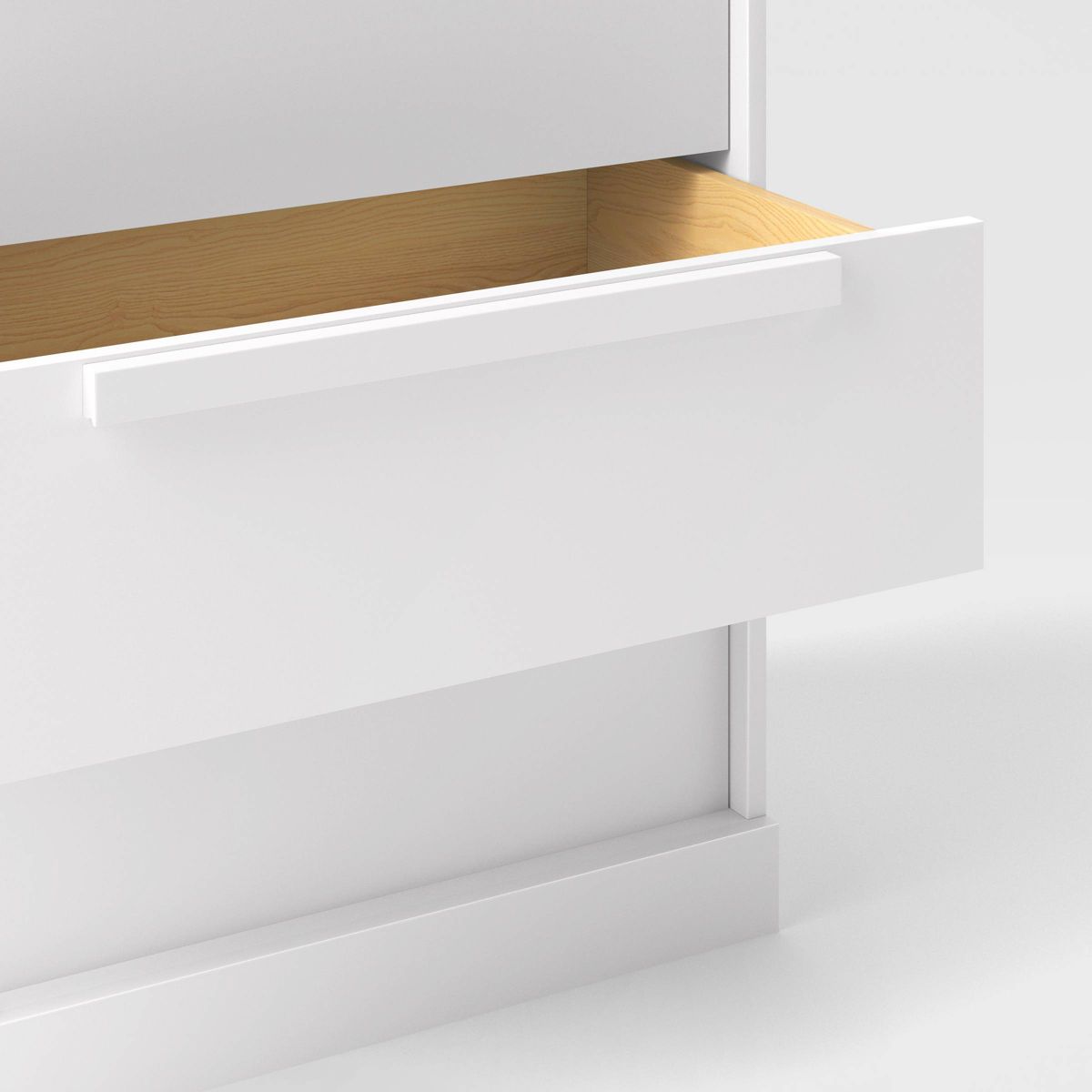Modern 3 Drawer Dresser White - Room Essentials