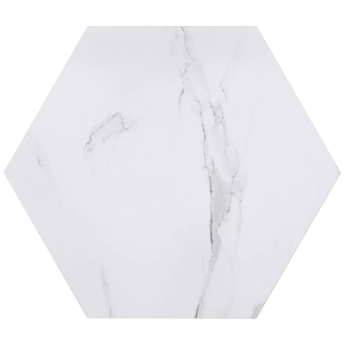 white faux marble natural