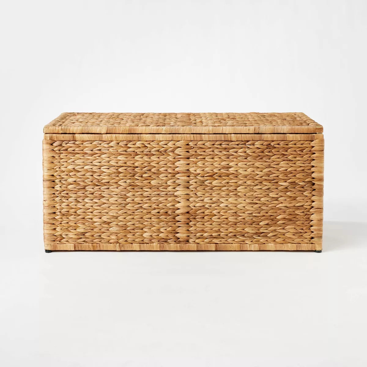 Natural Woven Storage Bench