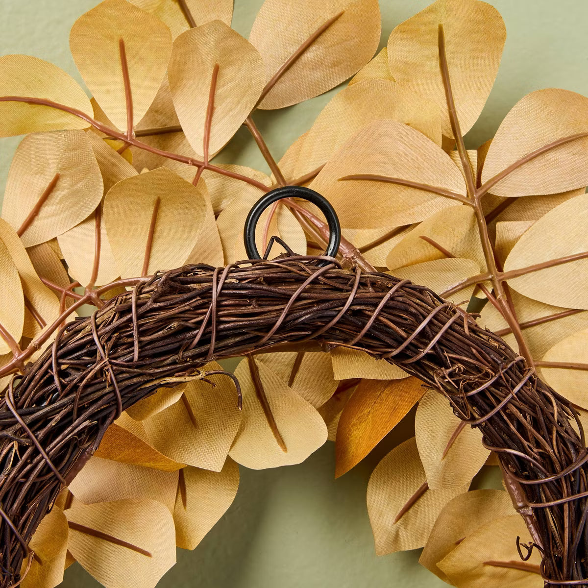 Mini Yellow Aspen Wreath