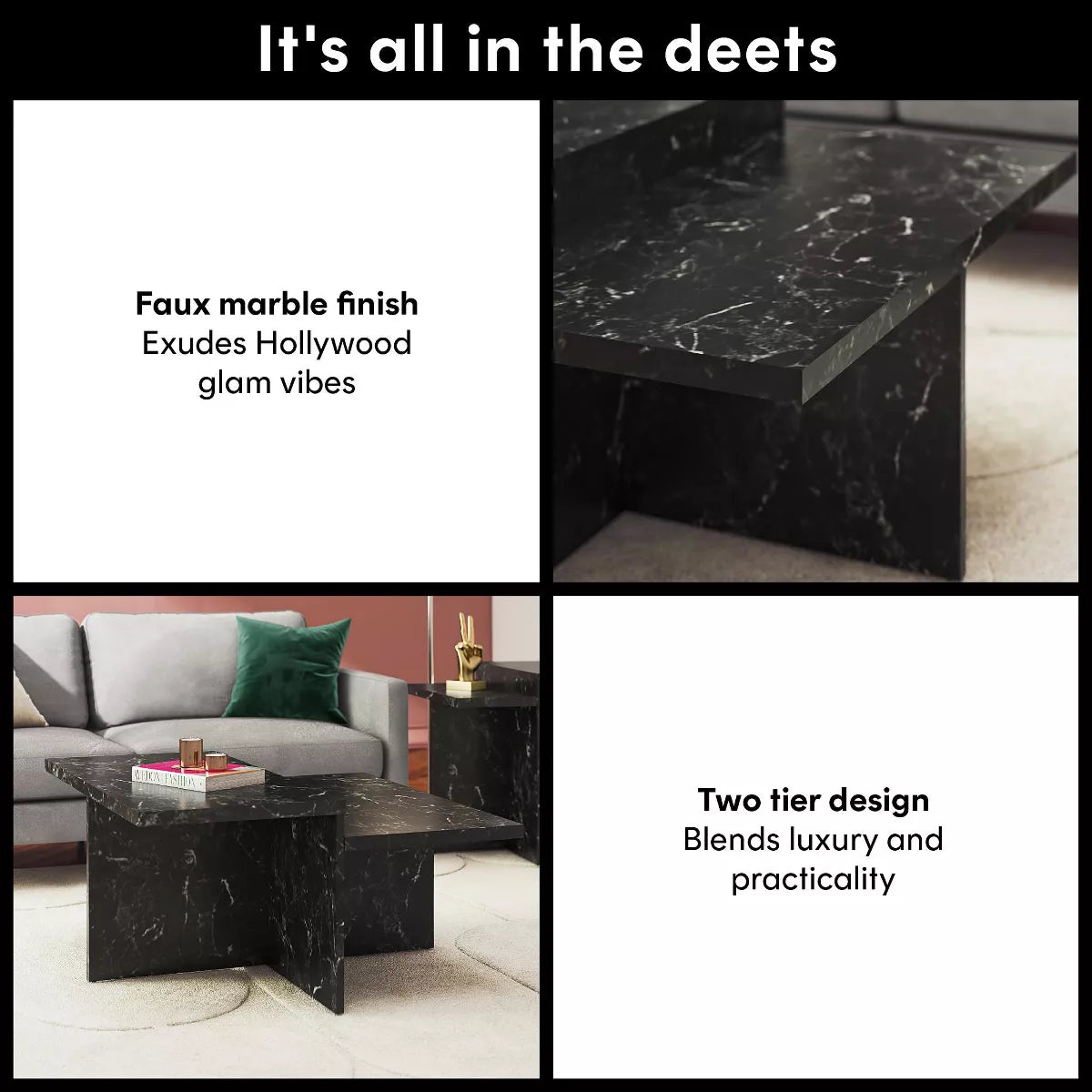 black marbles
