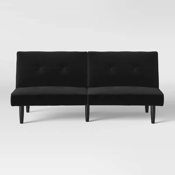 Futon Sofa Black