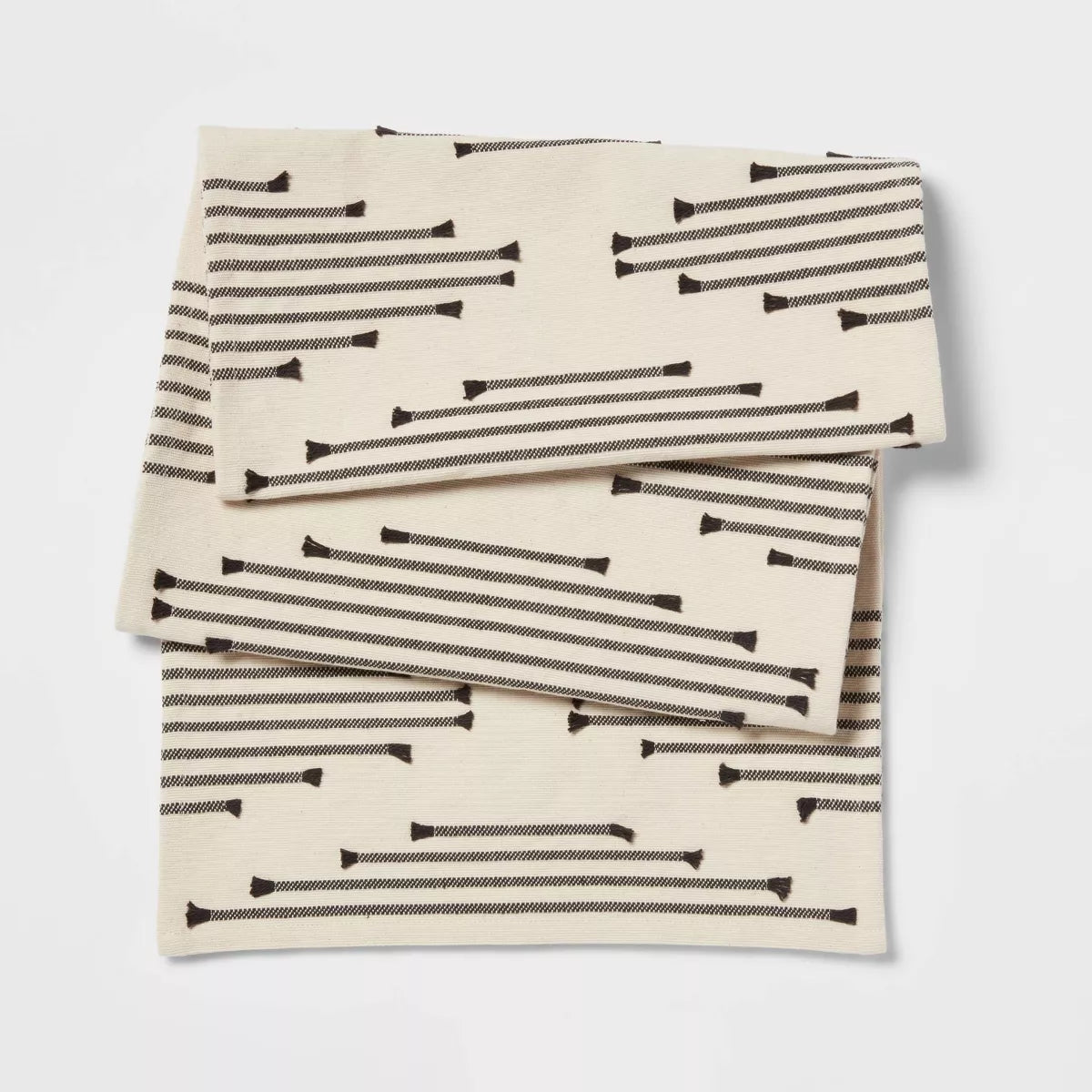Cotton Modern Diamond Table Runner - Threshold™