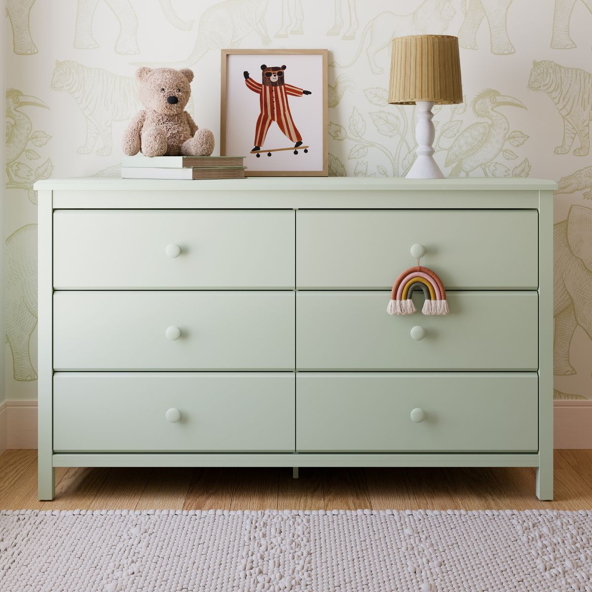 Storkcraft Alpine 6-Drawer Dresser Sage - Storkcraft