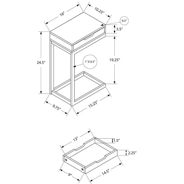 End Side Snack Storage