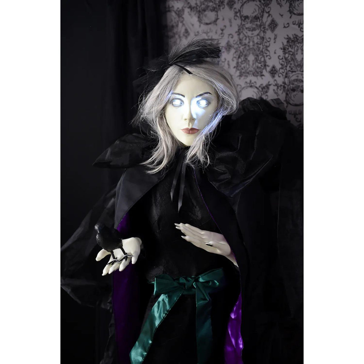 Standing Bird Sorceress Halloween Decoration - image 4