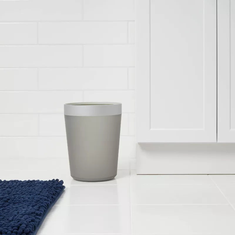 Wastebasket Gray