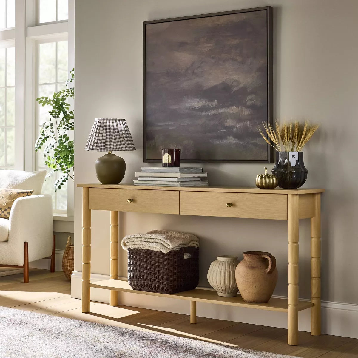 Modern Wooden Console Table