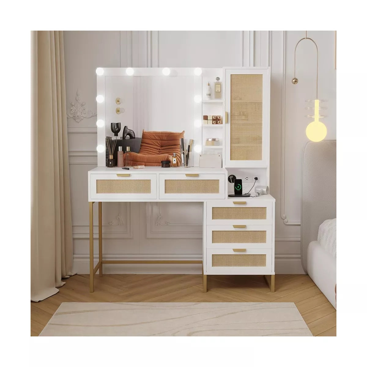 Vanity Mirror, Built-in Lights