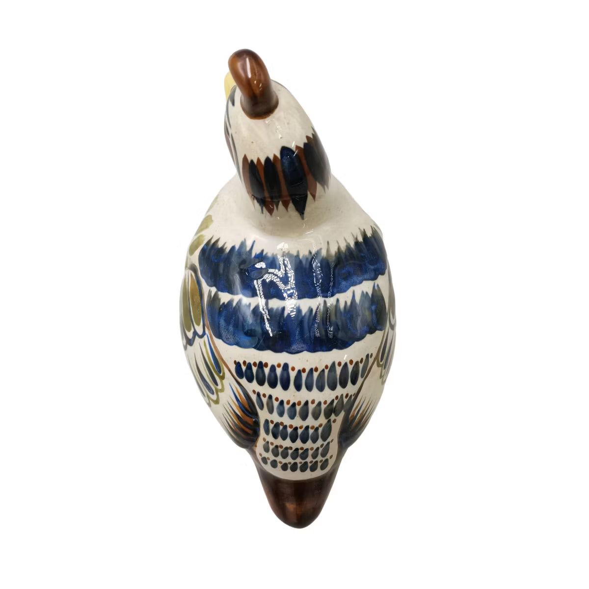 Painted Ceramic Fall Decorative Quail