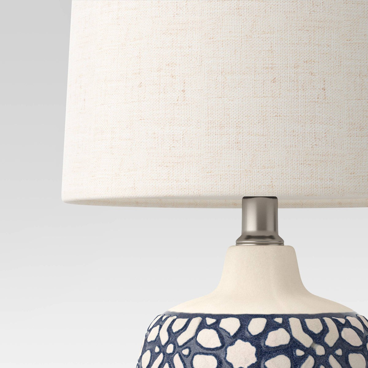 Blue Ceramic Table Lamp