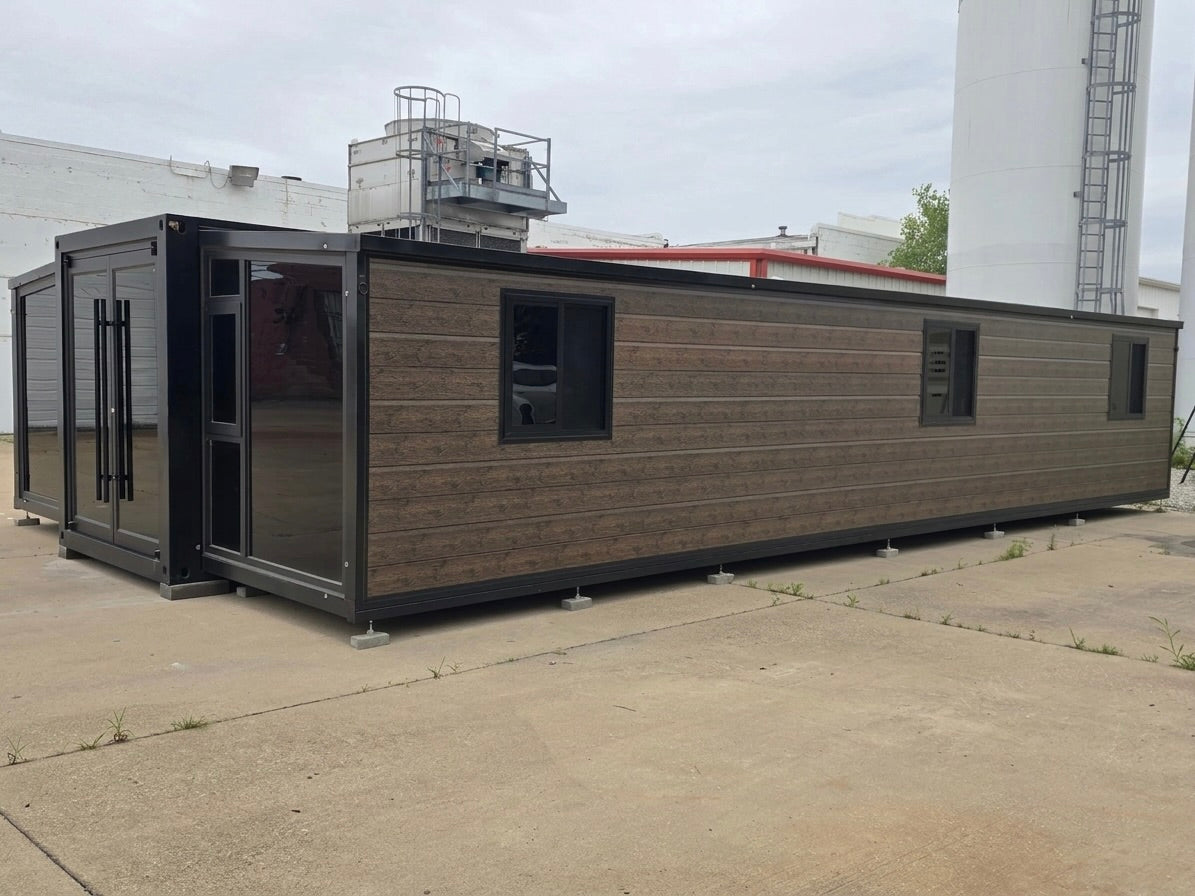 40ft Foldable Expandable Container Home — 2 or 3 Bedroom Modular Tiny Home