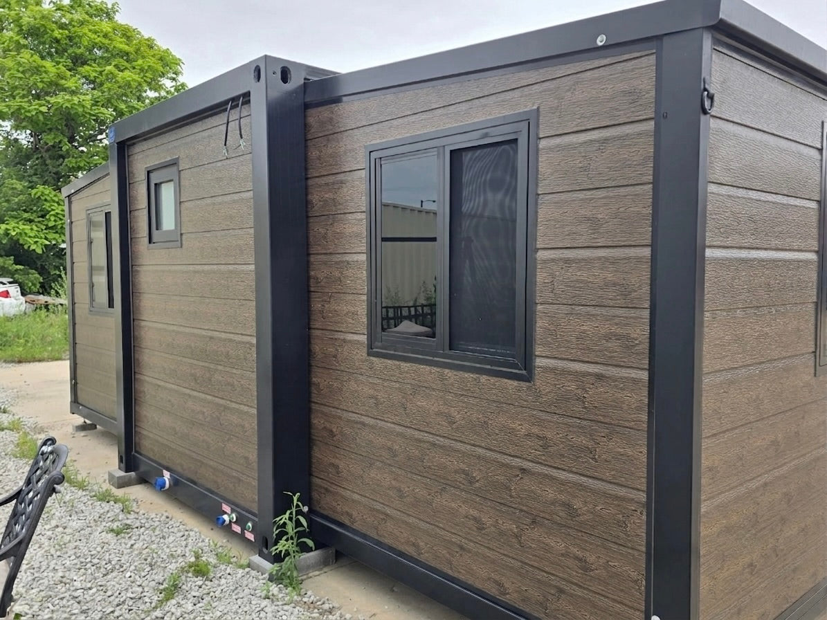 40ft Foldable Expandable Container Home — 2 or 3 Bedroom Modular Tiny Home
