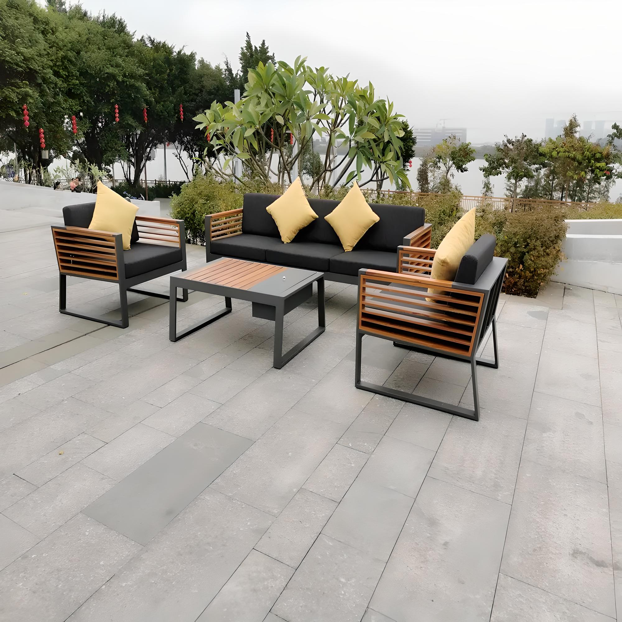 High End Aluminium Alley Furniture Outdoor
