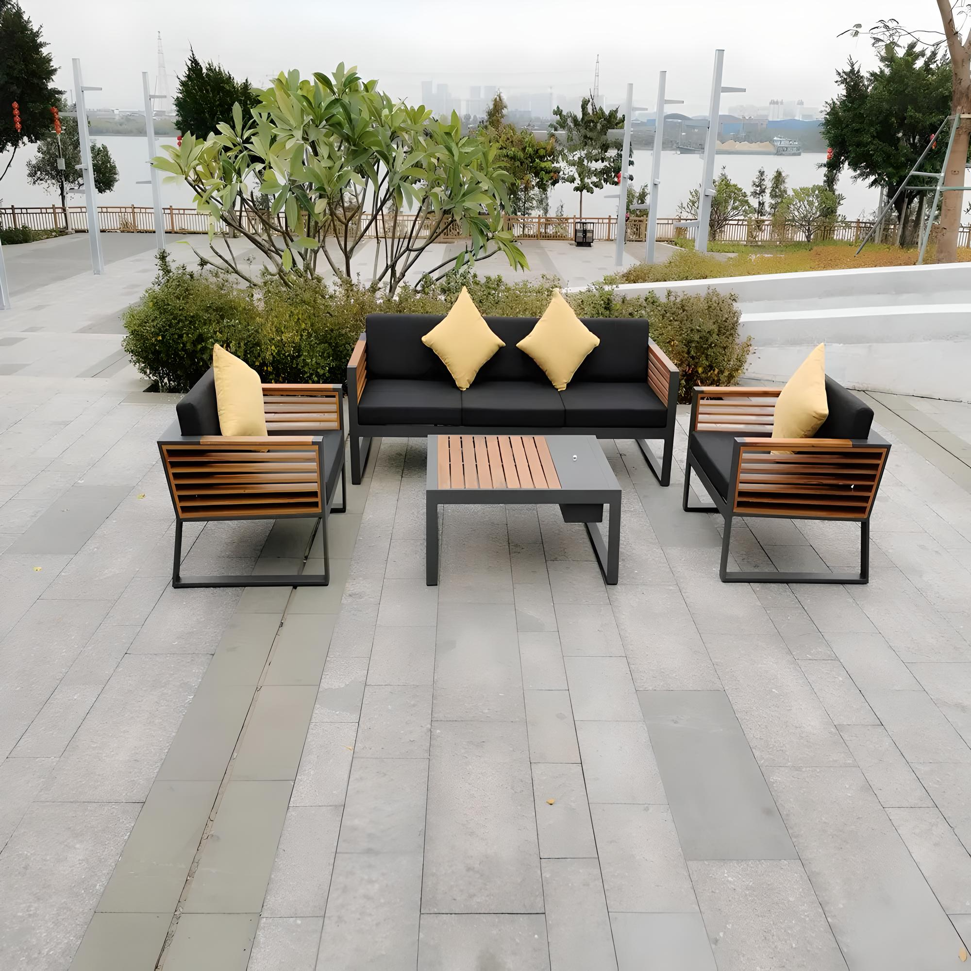 High End Aluminium Alley Furniture Outdoor