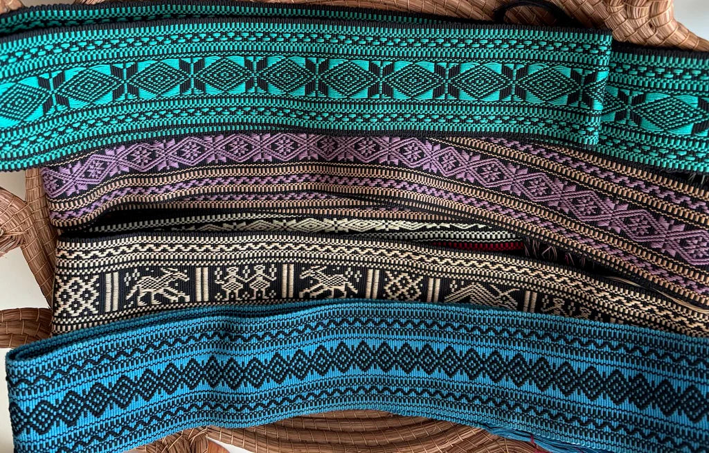 Handwoven Mexican Fajas / Sashes – Traditional Textile Belts