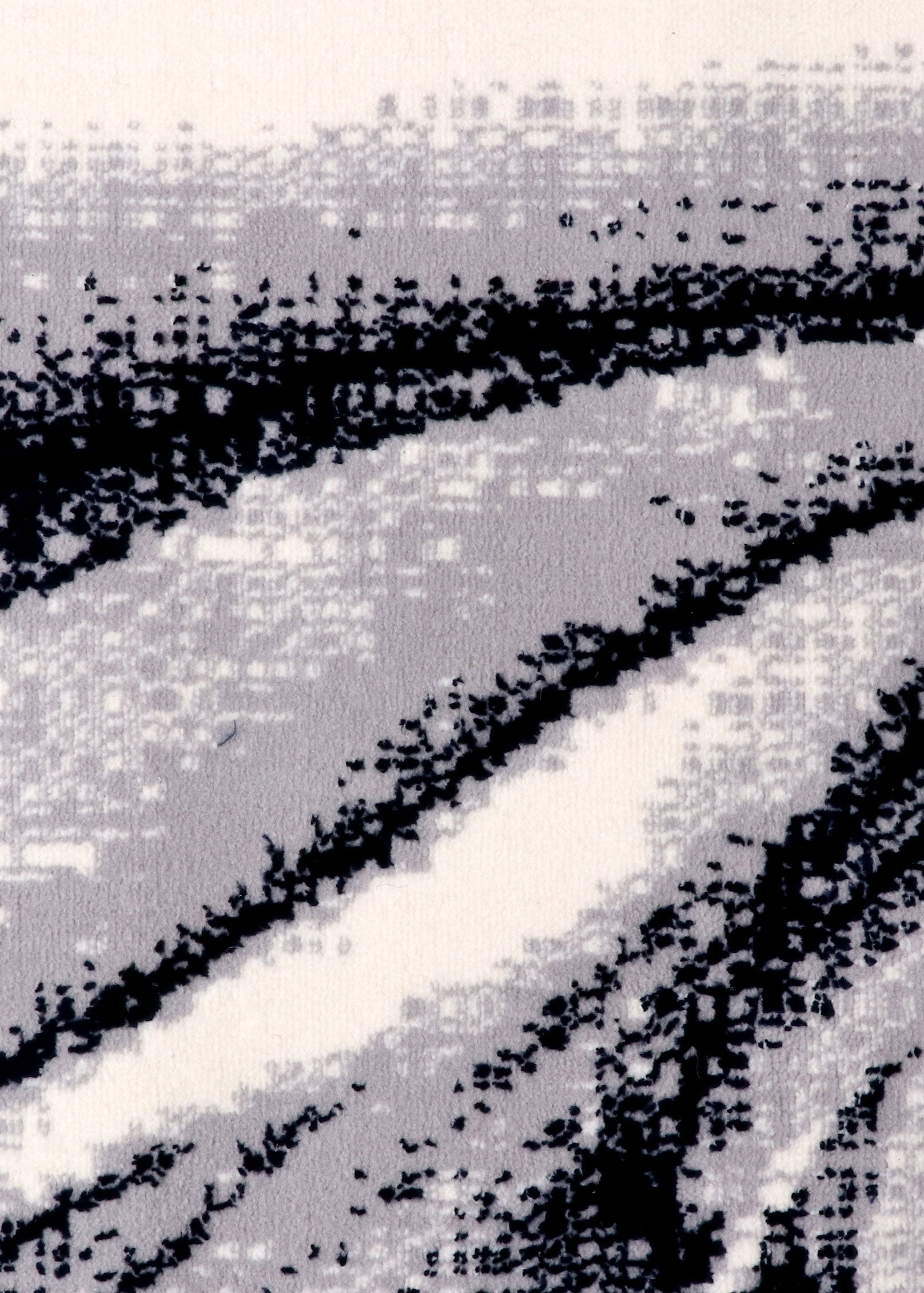 Turkish modern abstract area rug with artistic design and jute backing