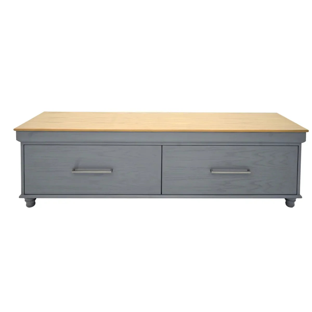 Patrick N TV Unit blue Oak veneer