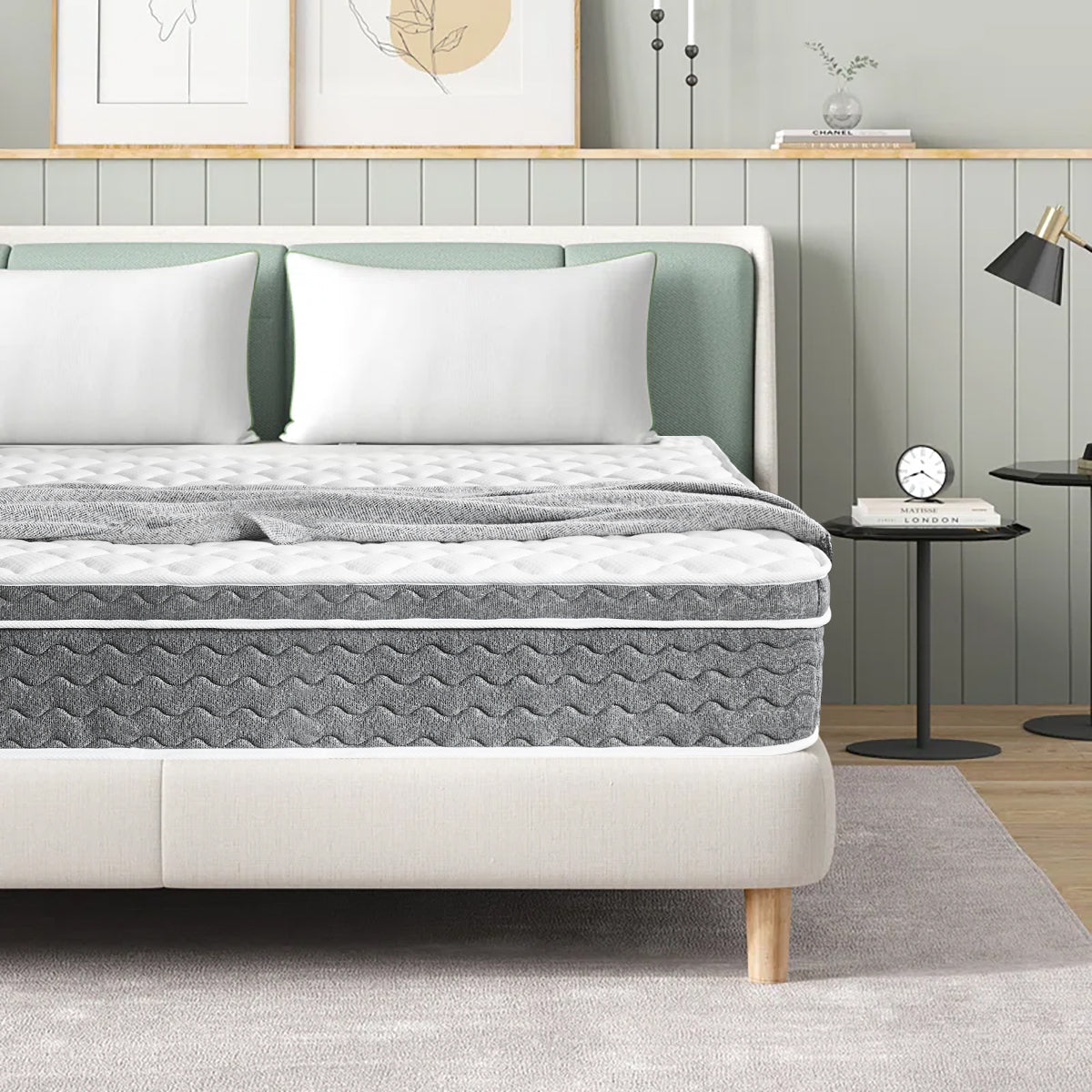 Queen Size Mattress Hybrid Mattress,Fiberglass Free