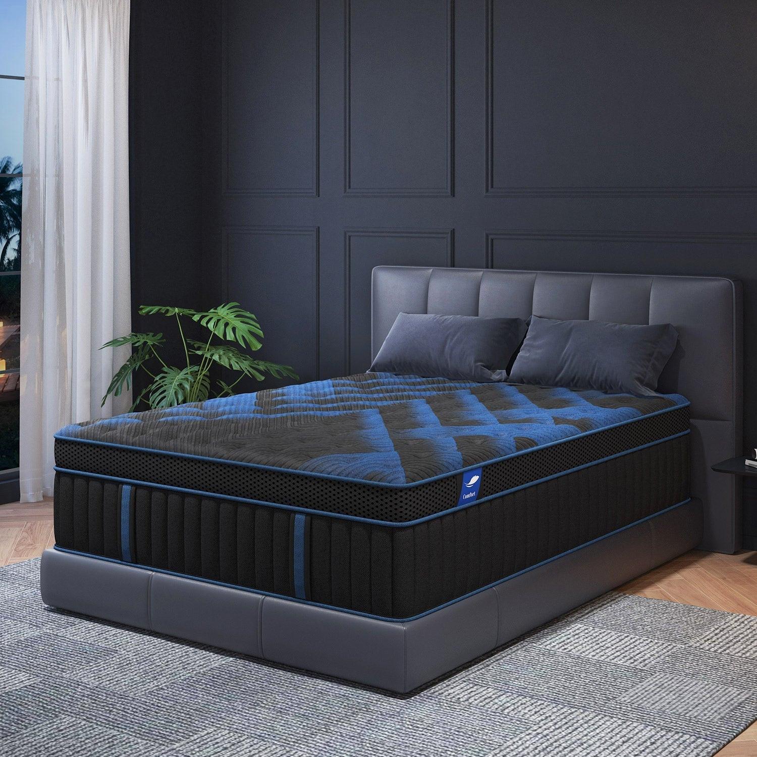 12"Gel Memory Foam Hybrid Pocket Spring Mattress Twin