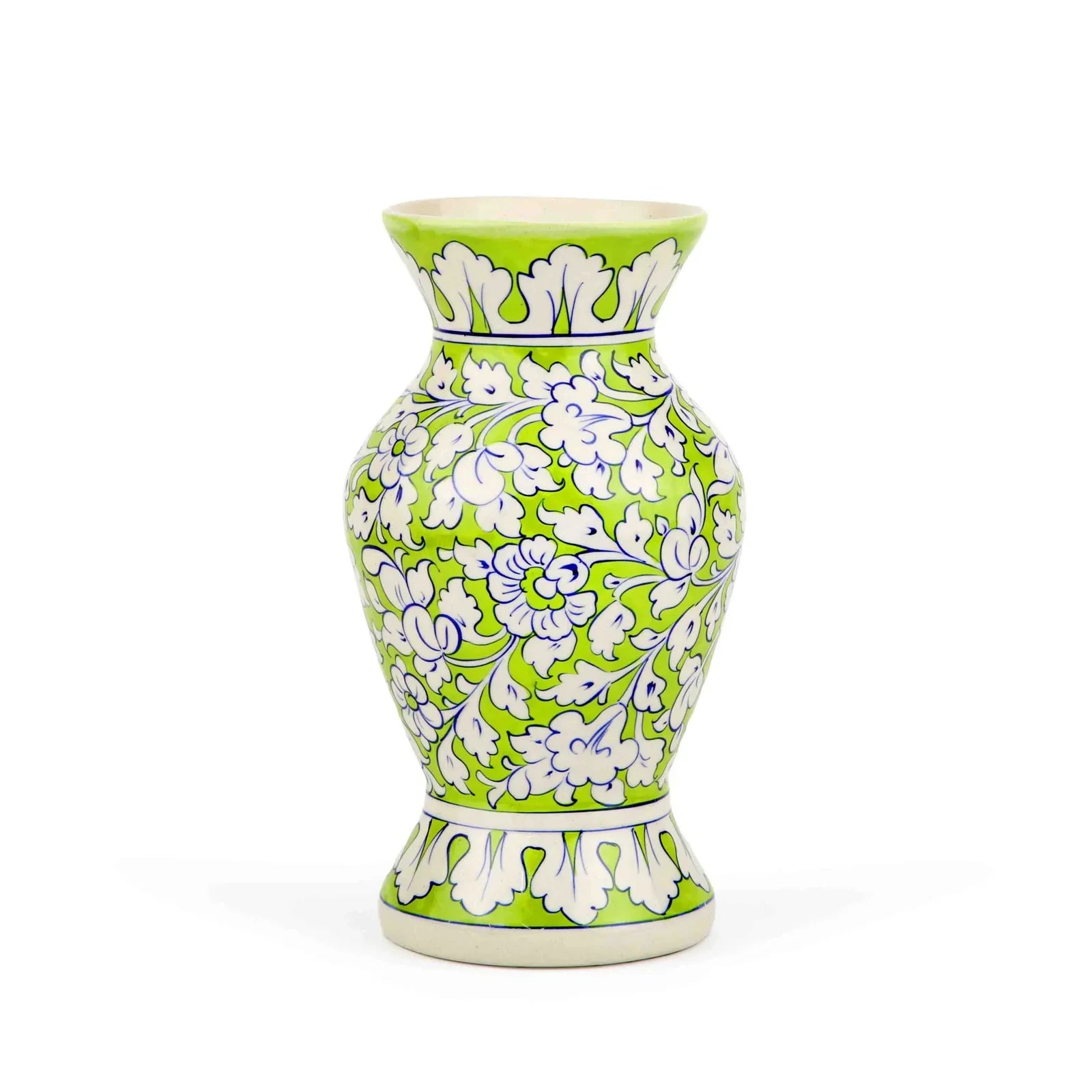 Green Amphora Vase 33 cm