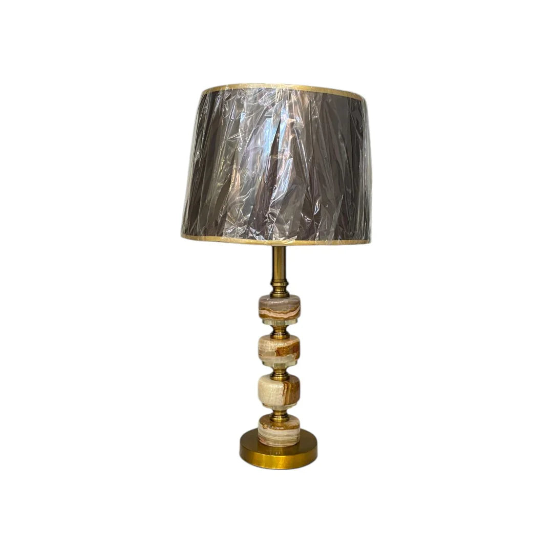The Mireille Vintage French Brass Lamp