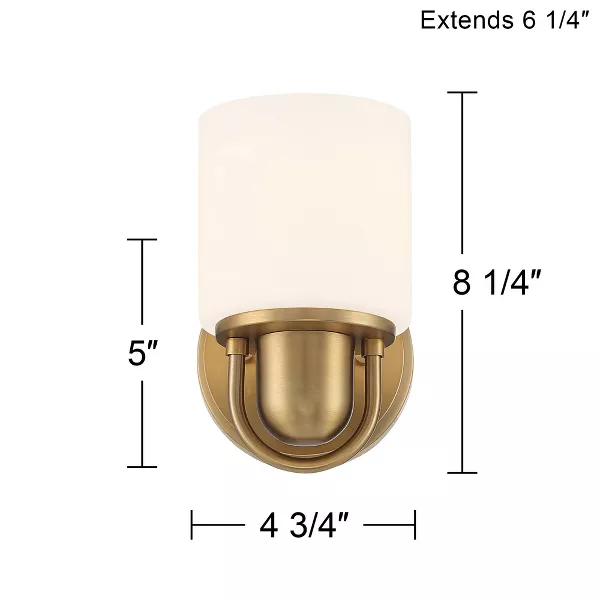 Fixture White Glass Shade