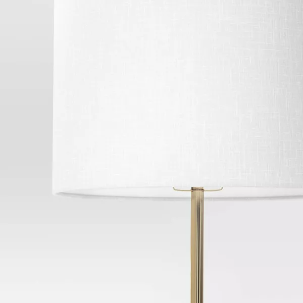 Floor Lamp with Marble Table