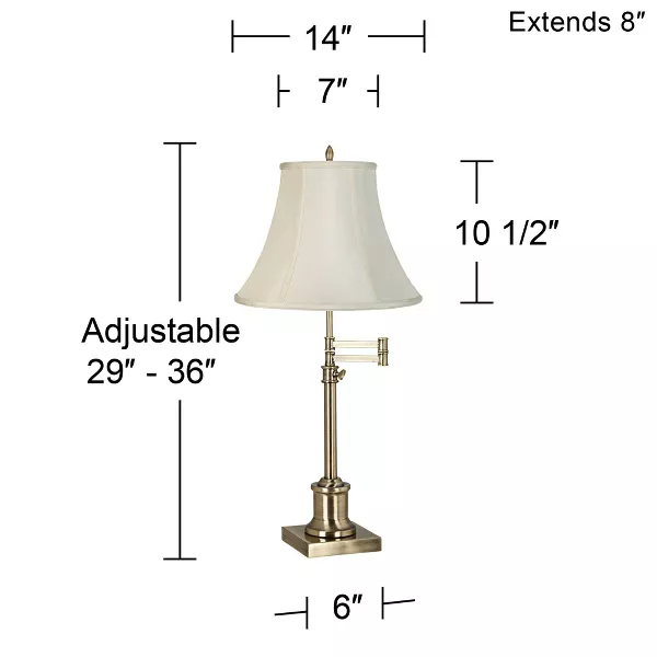 360 Lighting Traditional Swing Arm