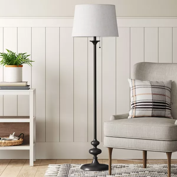 Londonberry Stick Floor Lamp Black