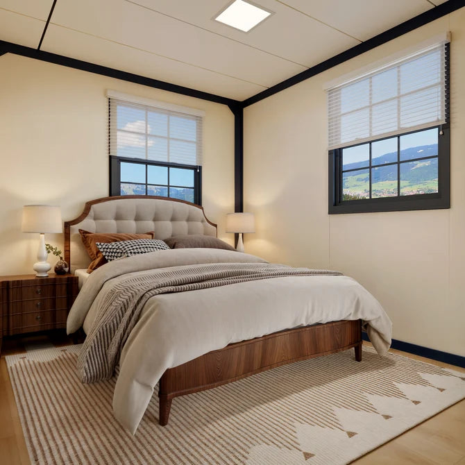 Modern 20ft Foldable Mobile Home with Full Kitchen & Bathroom