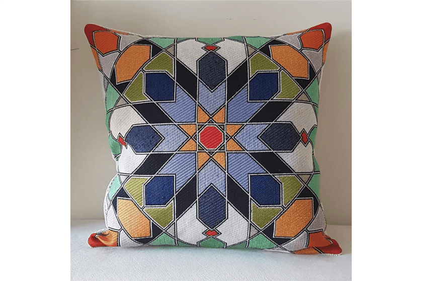 4-Piece Hand-Woven Pillowcase Set – 100% Cotton, 40x40cm Decorative Covers