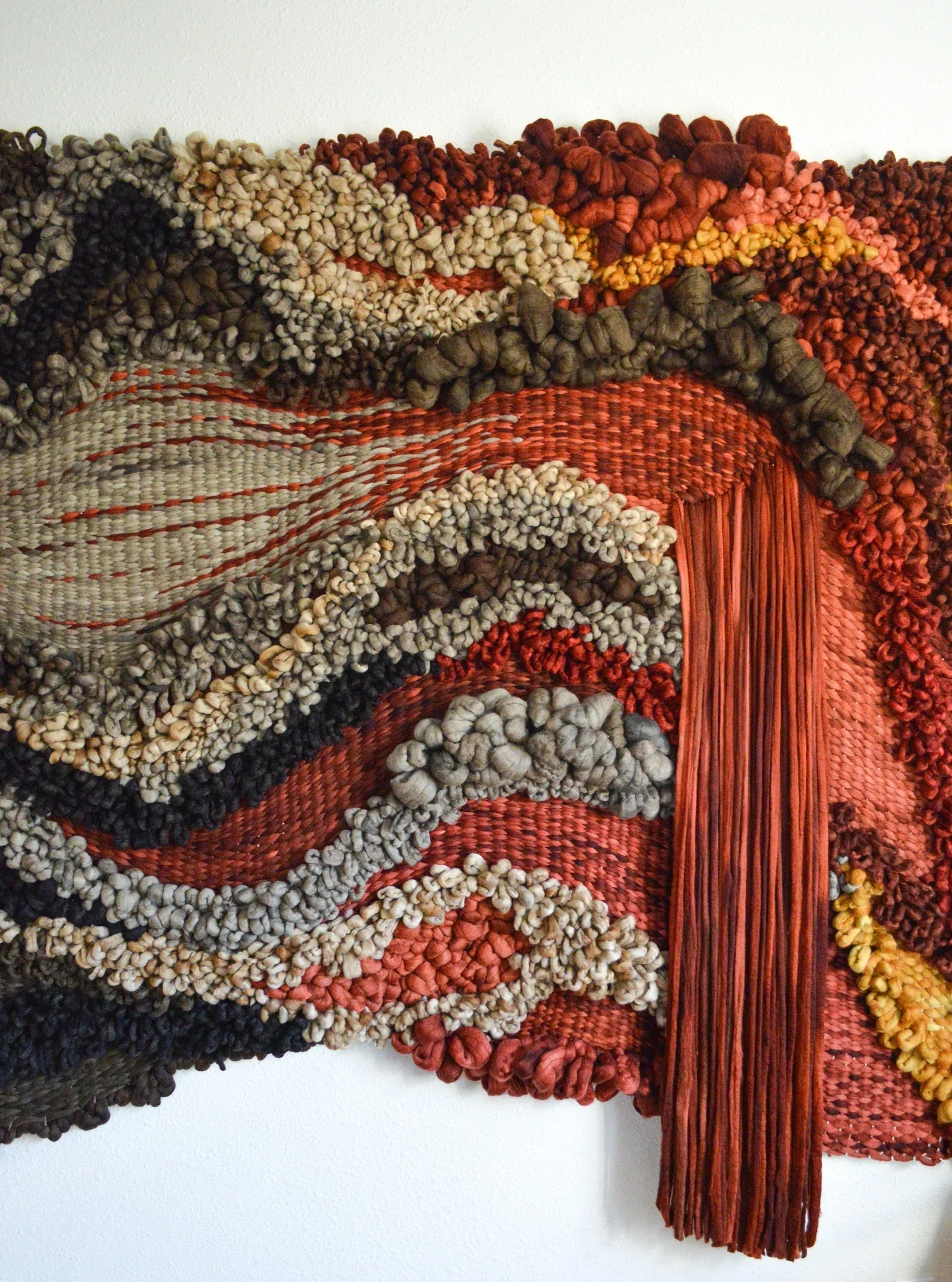 Modern Fabric Living Room Wall Decor