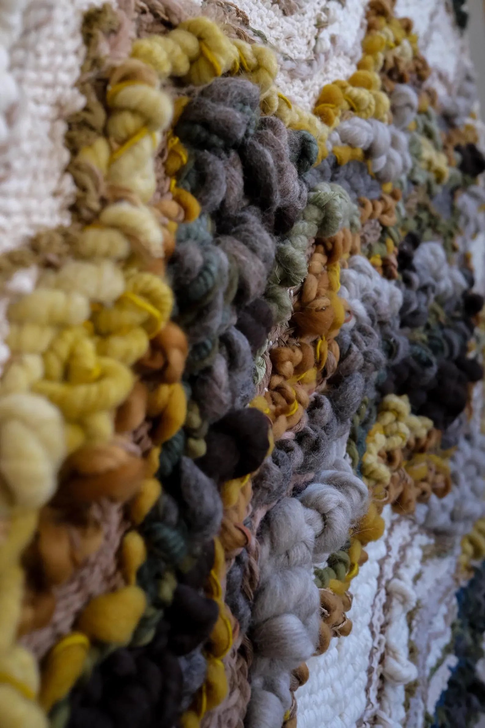 large woven wall art textile