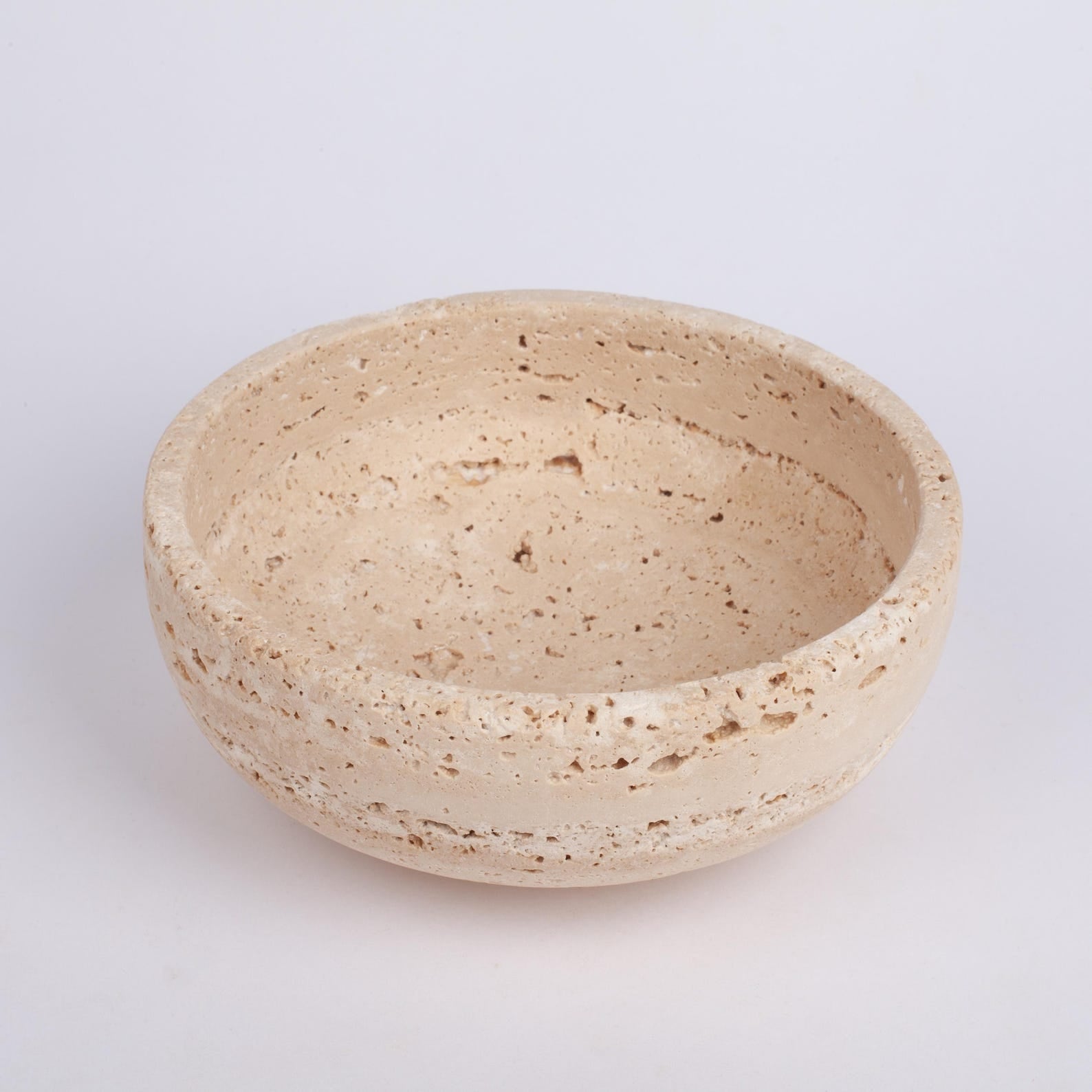 Travertine Natural Stone Bowl, Kitchen Accessories