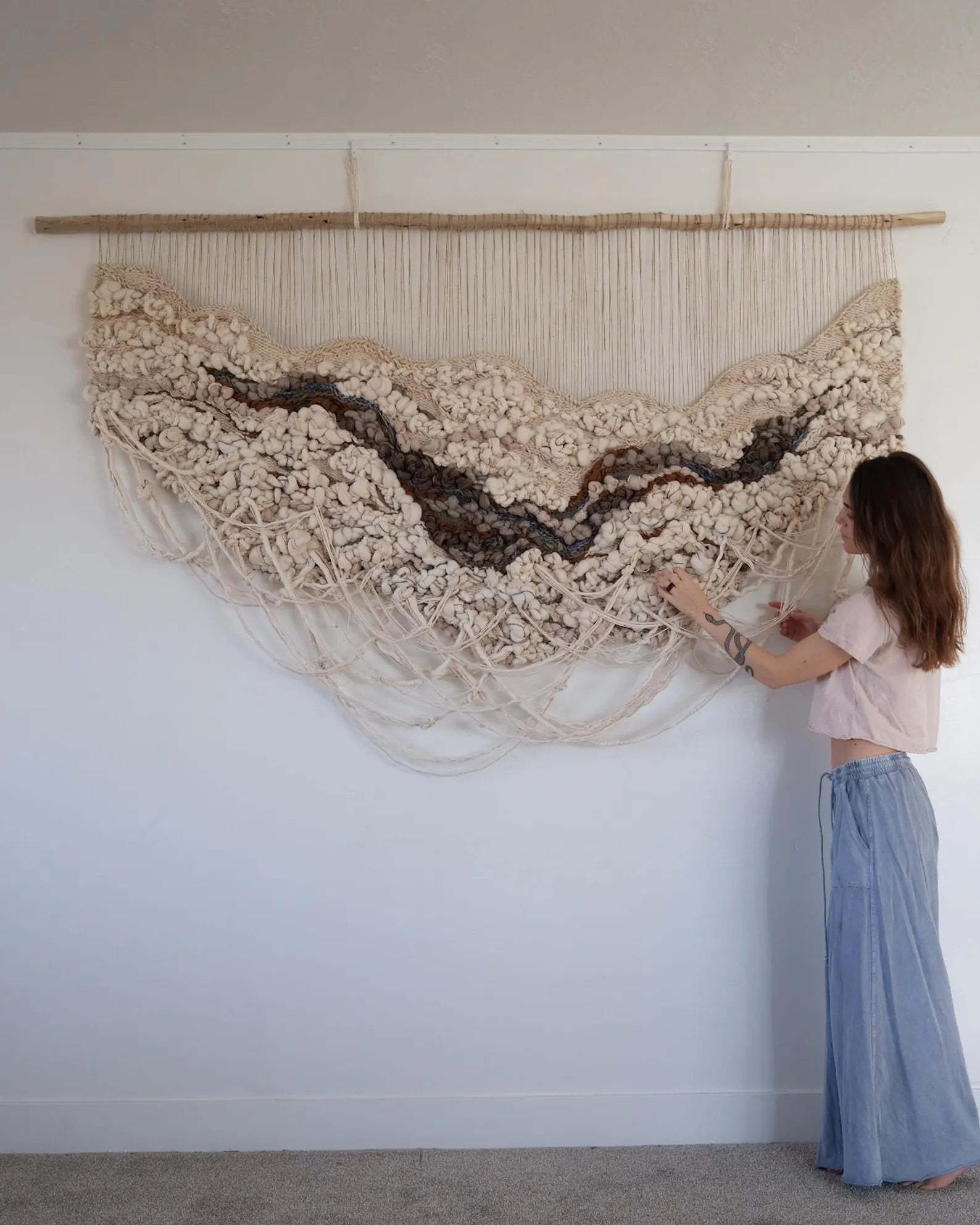 wall decoration Textile art