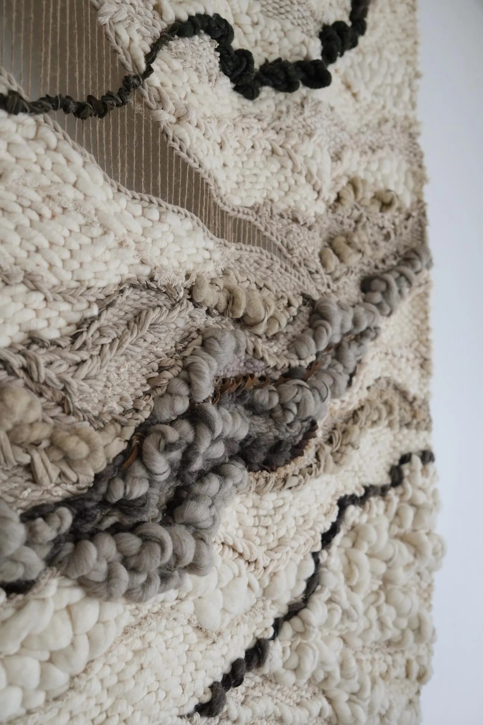 Wall hanging safari inspired handwoven wall hanging