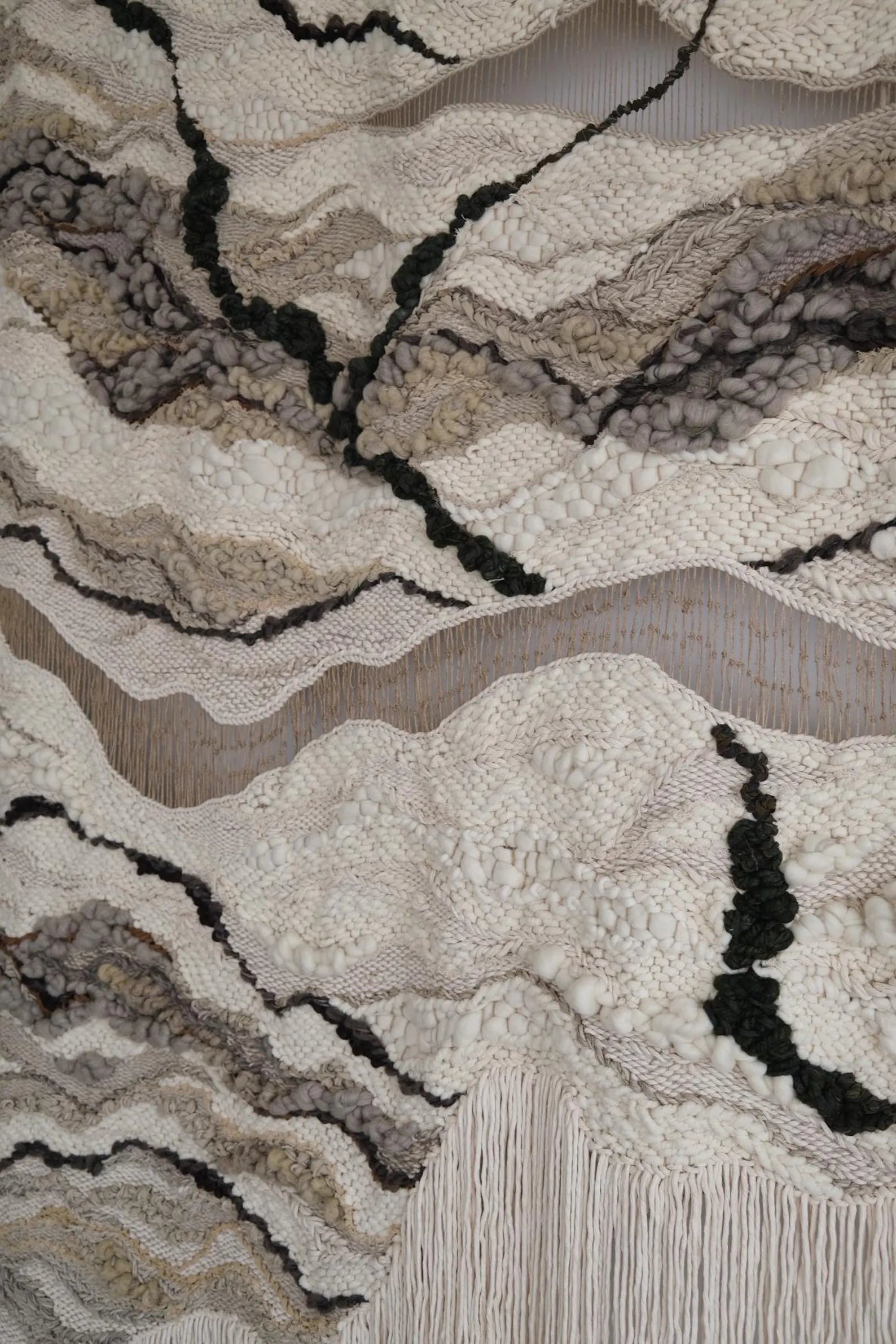 Wall hanging safari inspired handwoven wall hanging
