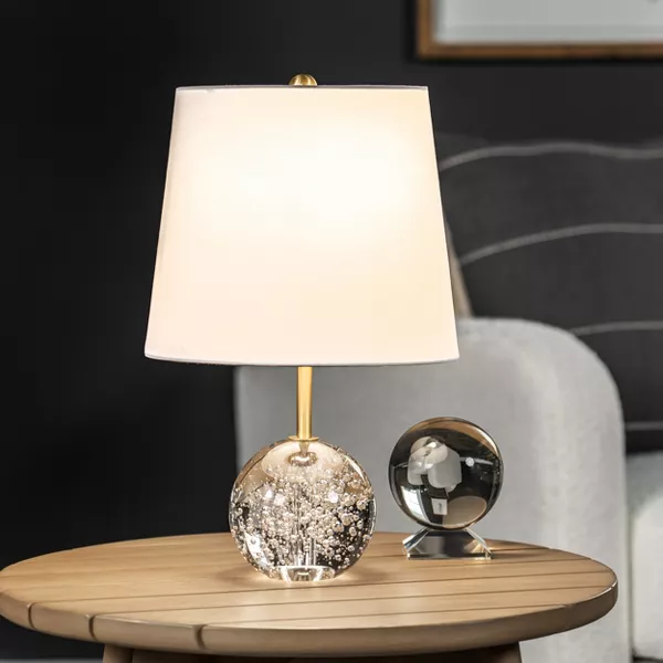 Gold Crystal Table Lamp